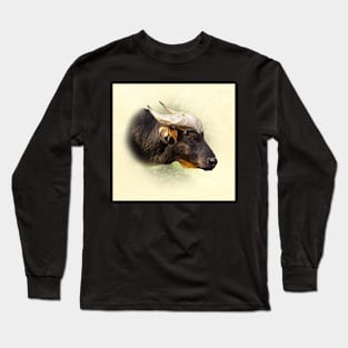 African forest buffalo Long Sleeve T-Shirt